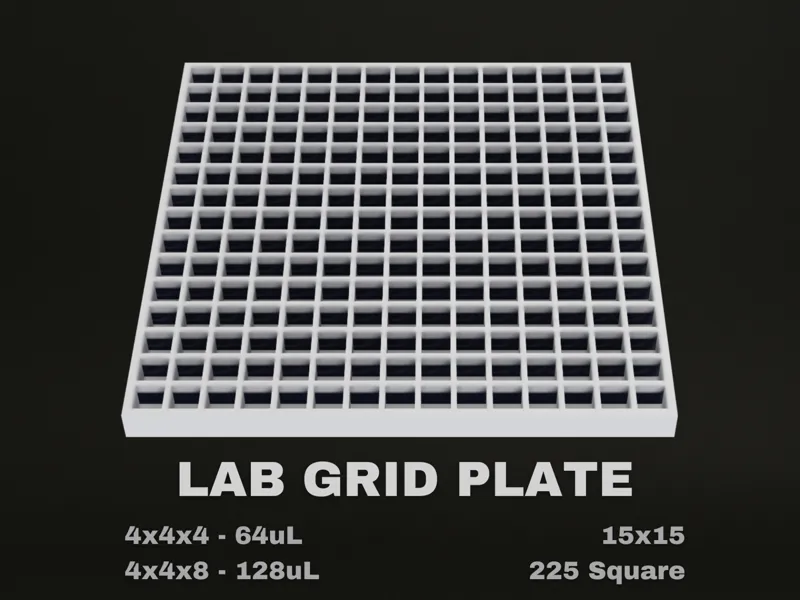 Lab Grid Plate (64µL / 128µL)