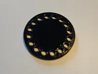 36mm outer diameter 3.6mm holes 0.2mm layer, 2 walls