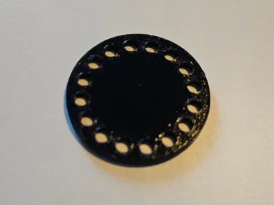 Croche brooch helper base