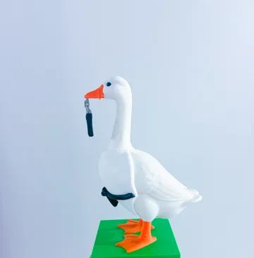 Modelo para impresión 3D: Karate Desk Goose Gear — vista de referencia 5