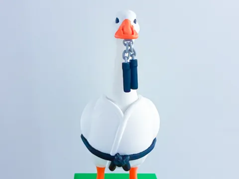 Modelo para impresión 3D: Karate Desk Goose Gear — referencia de MakerWorld