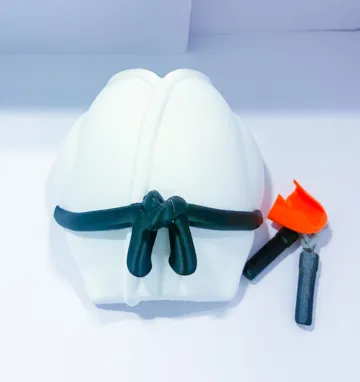 Modelo para impresión 3D: Karate Desk Goose Gear — vista de referencia 3