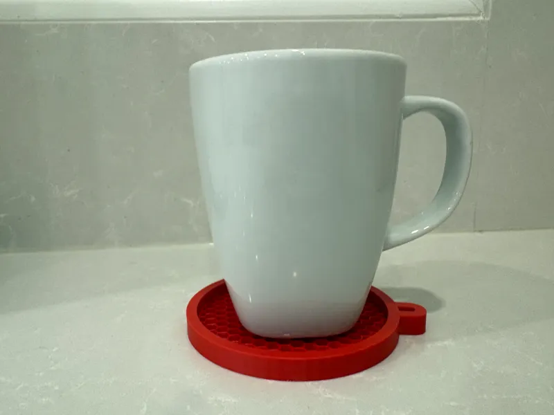 Keychain Coaster