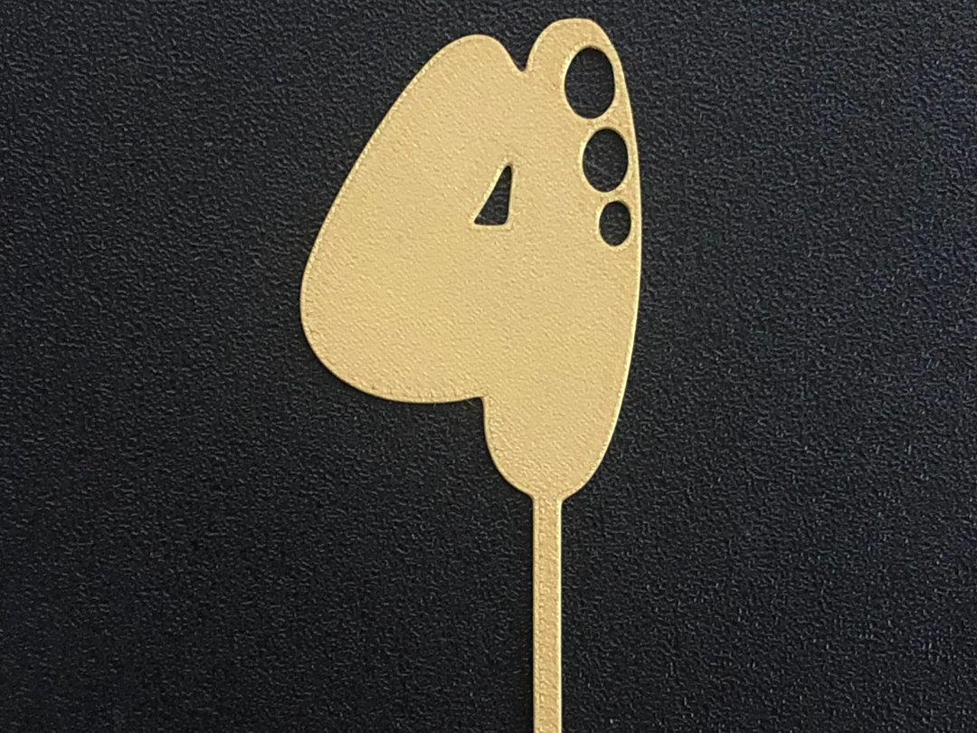 cake topper four