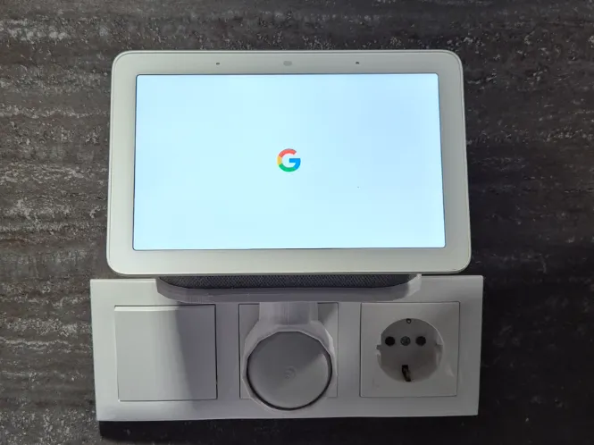 Google Home hub Steckdosenhalter