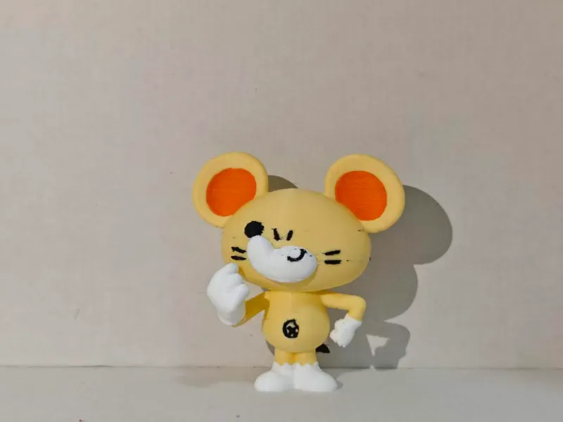 力量鼠 POWER MOUSE玩偶