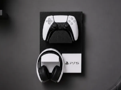 PS5 Wall Organizer - Worby Gaming Version