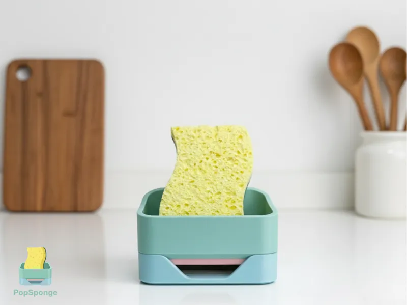 PopSponge Mini: Self-Draining Sponge Holder