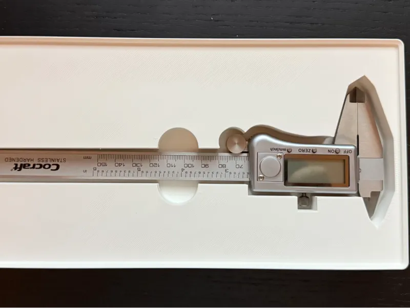 Gridfinity Caliper Holder