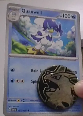 Pokemon card and coin holder