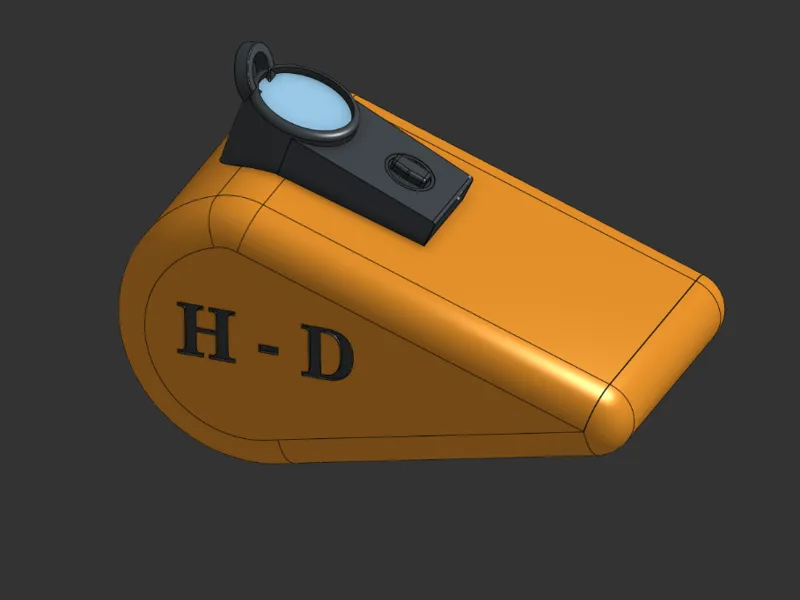 Harley Tank Ornament