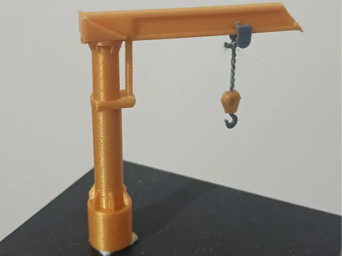 HO 1/87 Scale Jib Crane