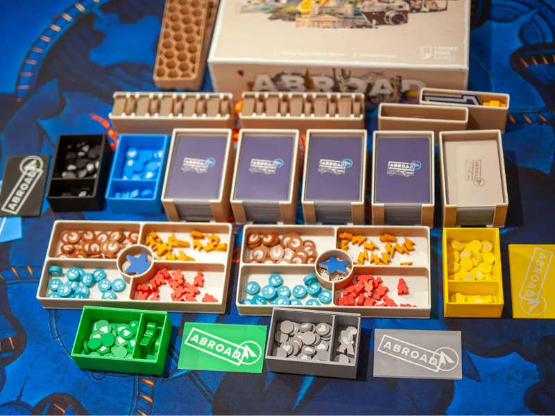 Abroad - Boardgame Insert