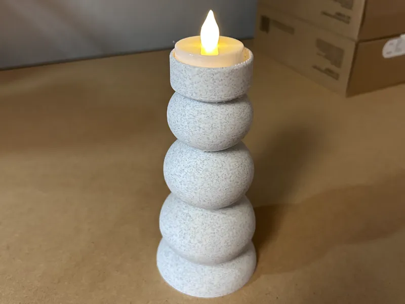Modern tealight candle holder
