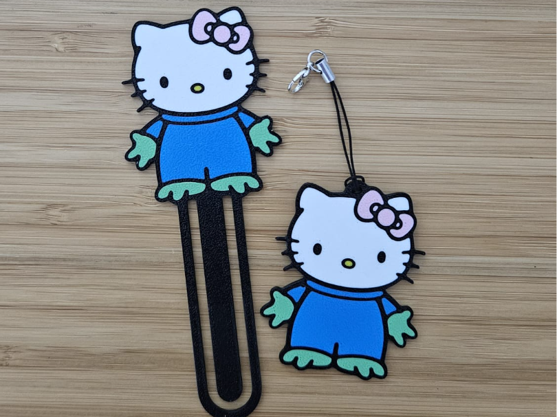 Hello Kitty x ToyStory Aliens llavero marcapaginas