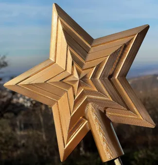 Christmas Star Tree Topper