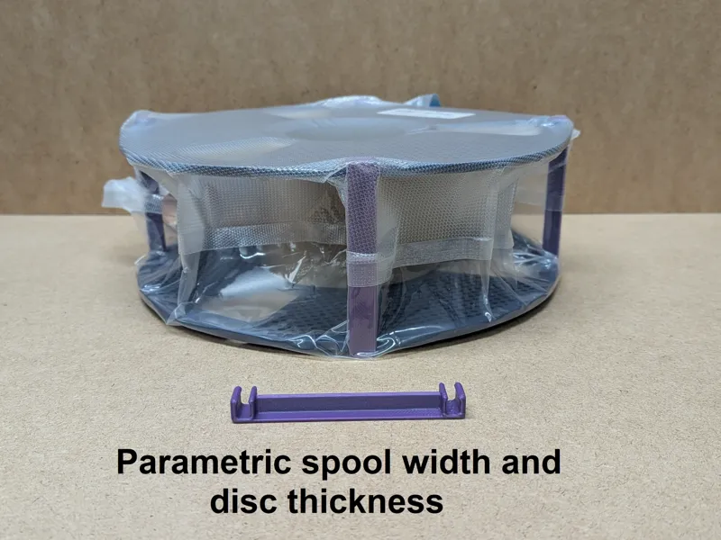 Spulenstütze zum vakuumieren von Filament Spulen