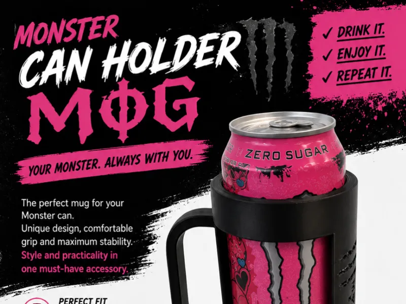 Monster Energy Can Mug Holder 500ml