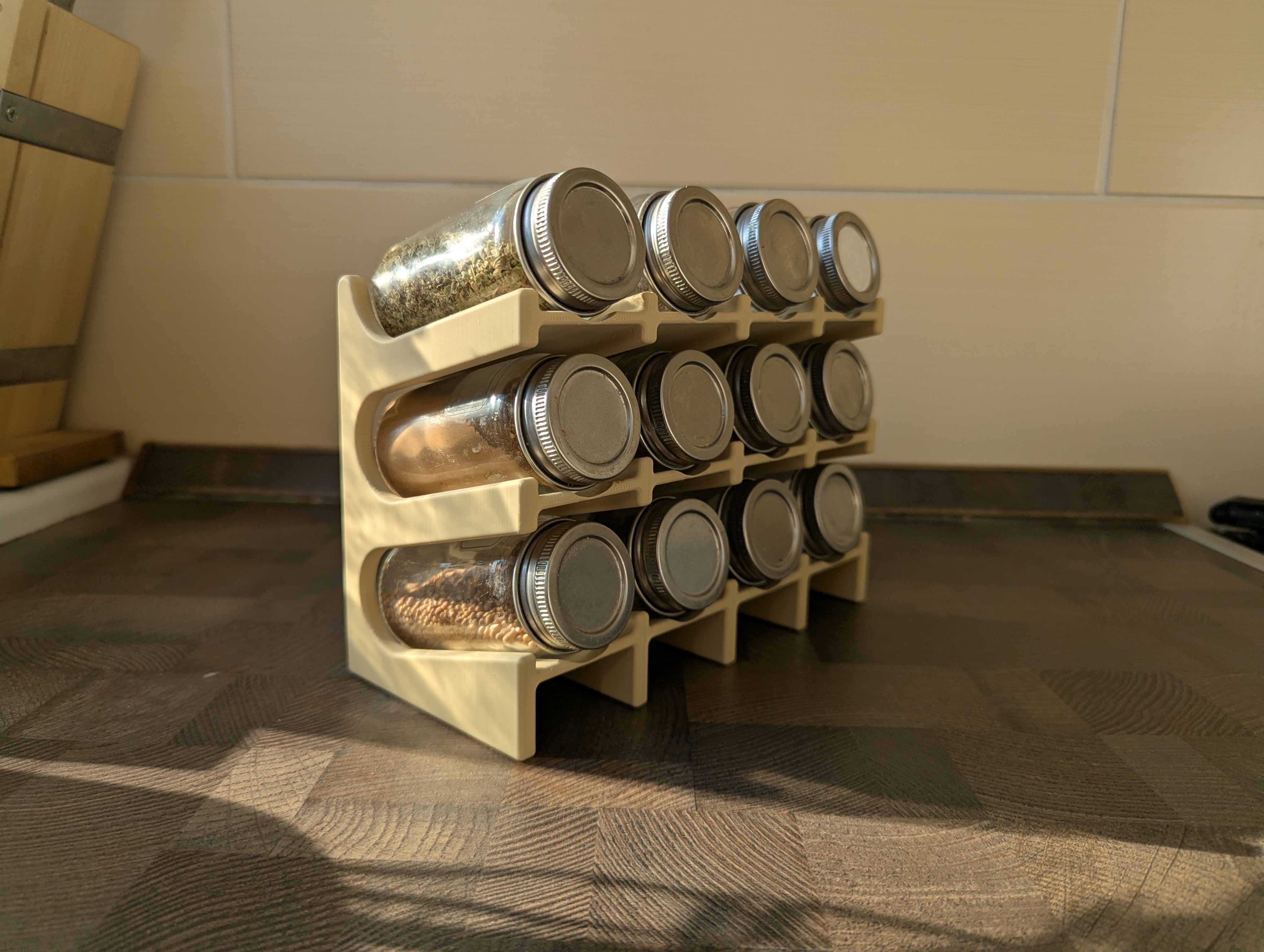 Miniatura 6 do modelo 3D Yet another Spice Rack V2 (Modular & Stackable)