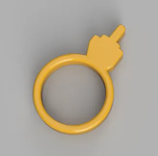 Middlefinger ring