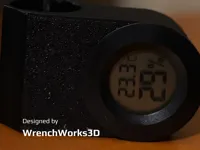 Support d'hygromètre rond pour bac de stockage — photo 1