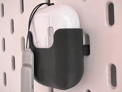 Vertical AirPods Pro 2 Holder for IKEA Skadis