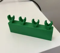 USB and new I-Phone cord Nightstand Holder