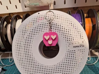 Heart keychain