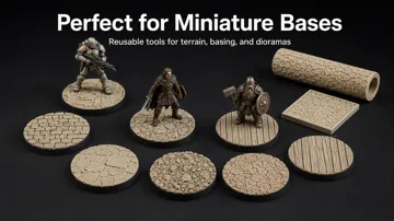 Escenografía en miniatura: Texture Rollers + Plates – Part 7/7 — vista de referencia 5