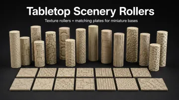 Escenografía en miniatura: Texture Rollers + Plates – Part 7/7 — vista de referencia 3