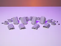 0.2mm layer, 1 walls, 25% infill