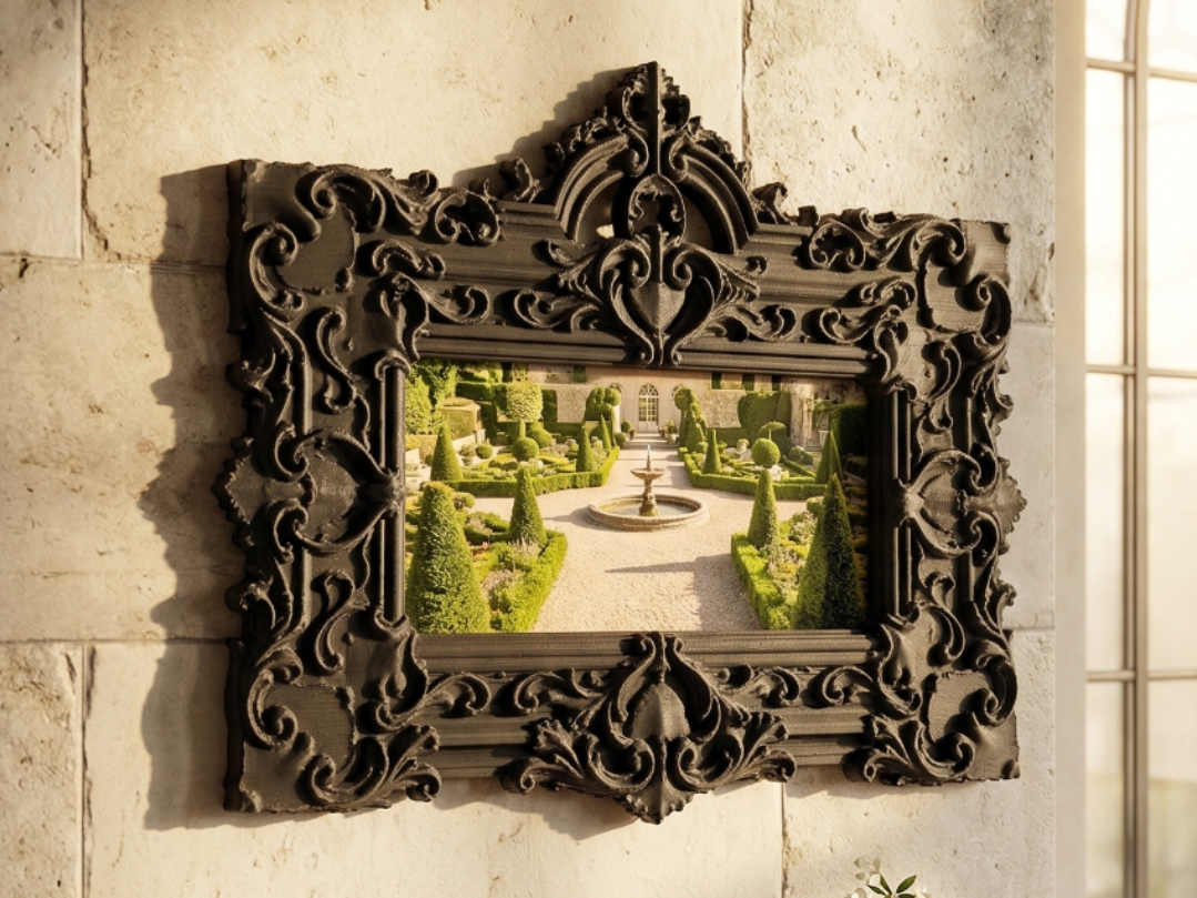 Royal Baroque Frame - The Ebony Window Art