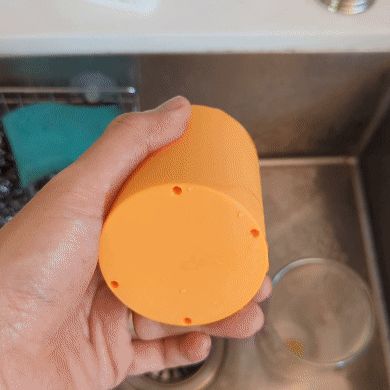 The wiley(er) mug, a fast draining version of the wiley mug