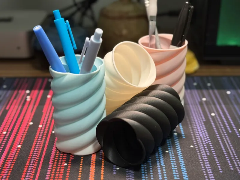 Spiral Pencil Tool Cup Holder