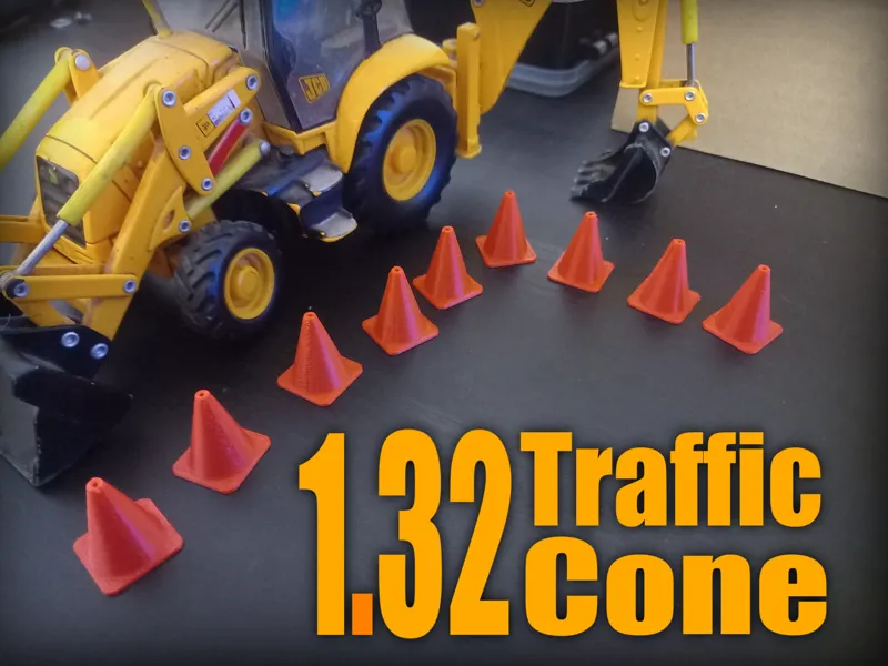 Traffic Cone 1.32 scale
