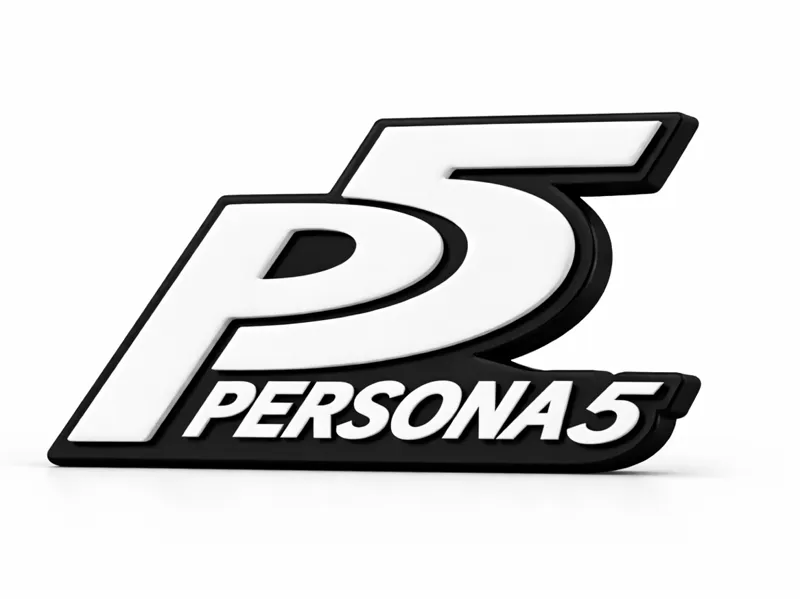 Persona5 Logo Keychain