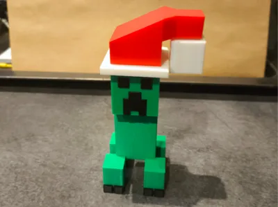 Christmas creeper minecraft NO AMS