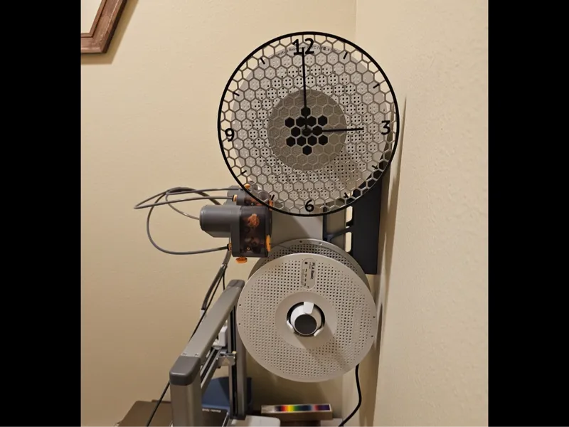 AMS Lite Mounted Clock