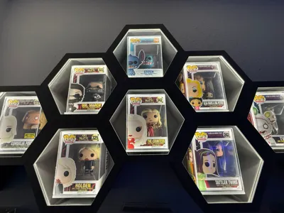 Hexagon Showcase Funko Pop