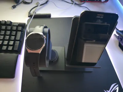 Combo Stand: Smartphone & watch Huawei GT 3 Pro