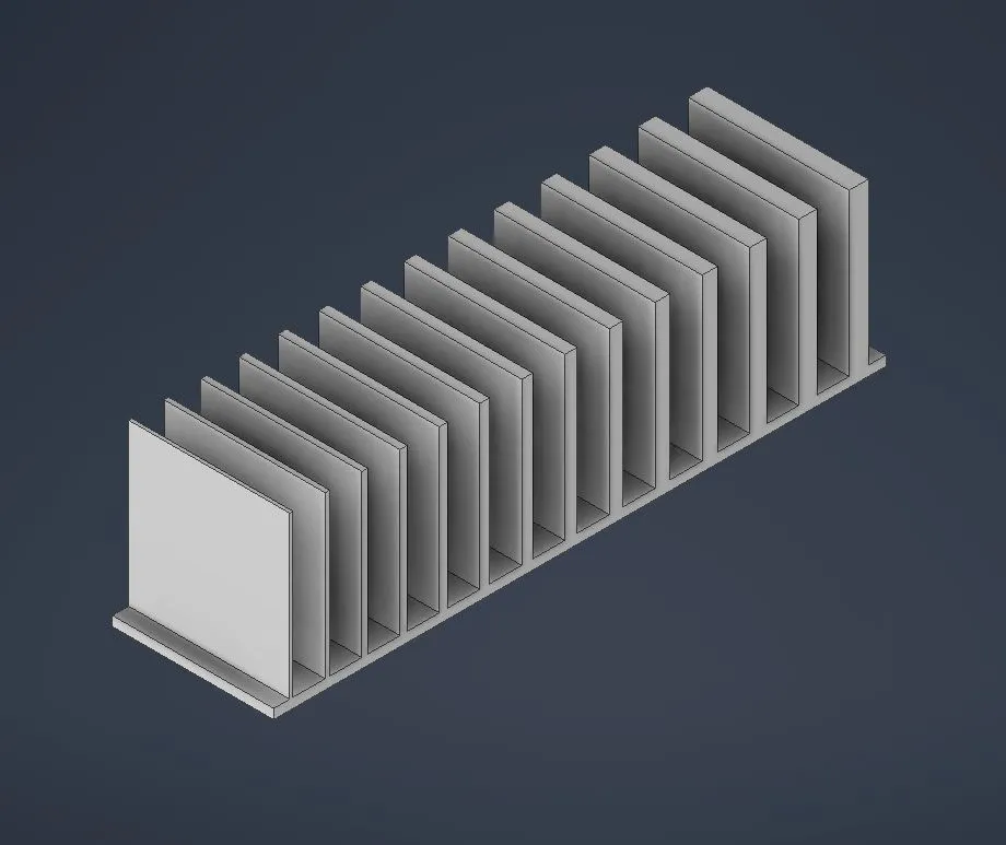 Test model - Different walls on 3 mm plate - Free 3D Print Model ...