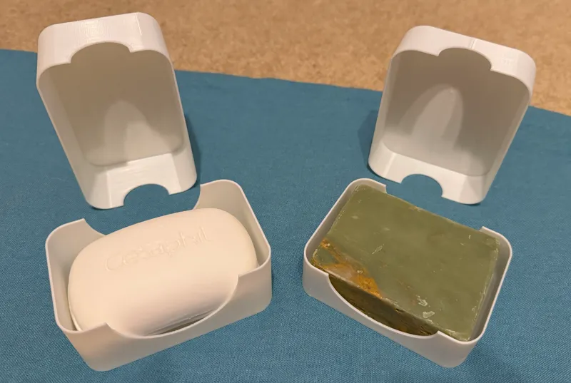 Minimalistic Travel Soap Box Holder