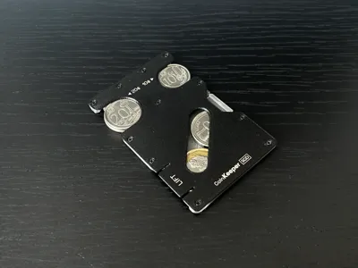 CoinKeeper - Versatile Coin Tray for Card Wallets