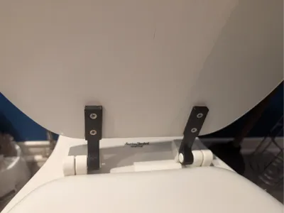 Bowl Cover Bracket hinge replacement unknown brand