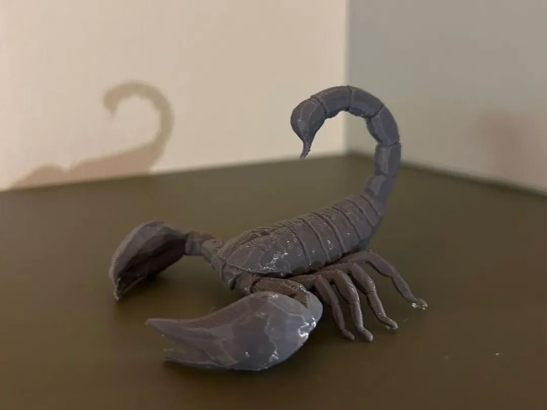 scorpio lowpoly - Free 3D Print Model - MakerWorld