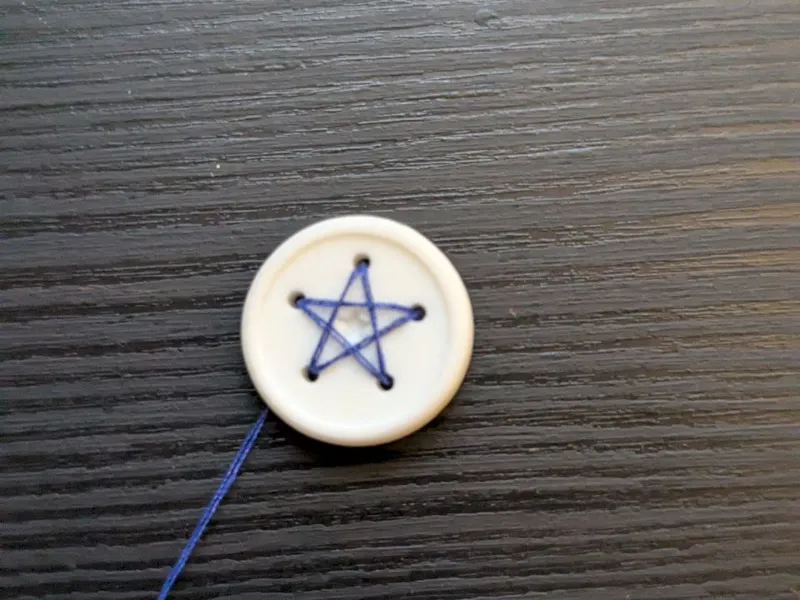 Pentagram Button
