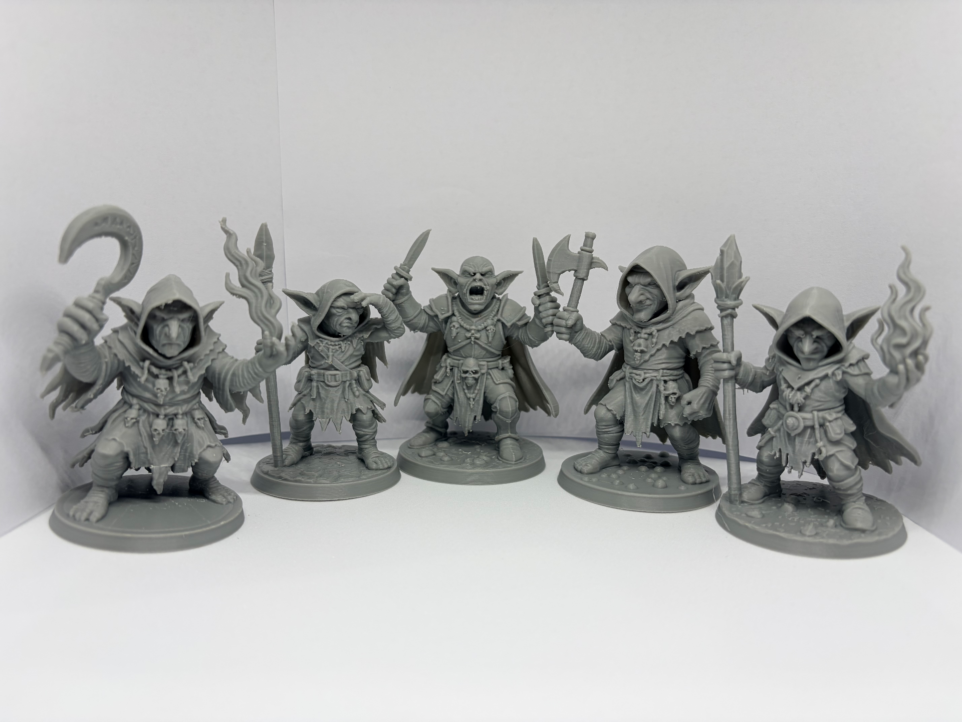 The Grimfang - 5 x Goblin Miniatures