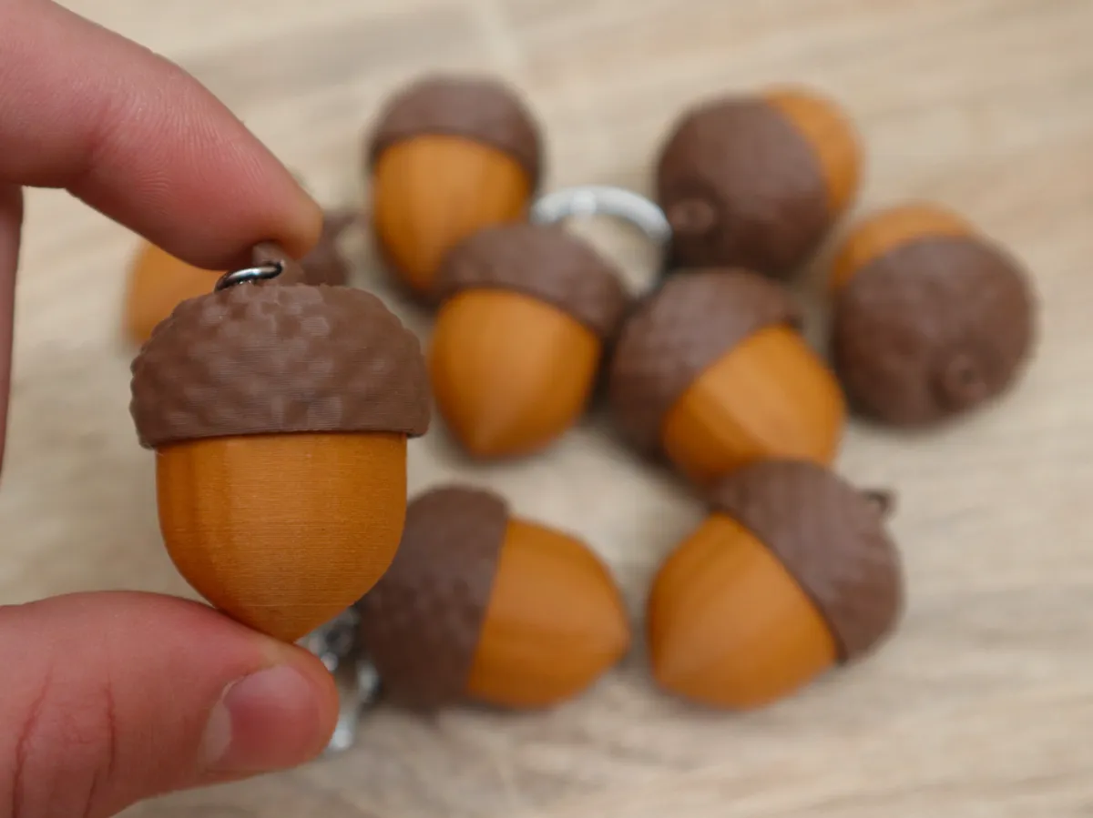 Acorn clicker by IDMyron MakerWorld: Download Free 3D Models - 3D model önizlemesi