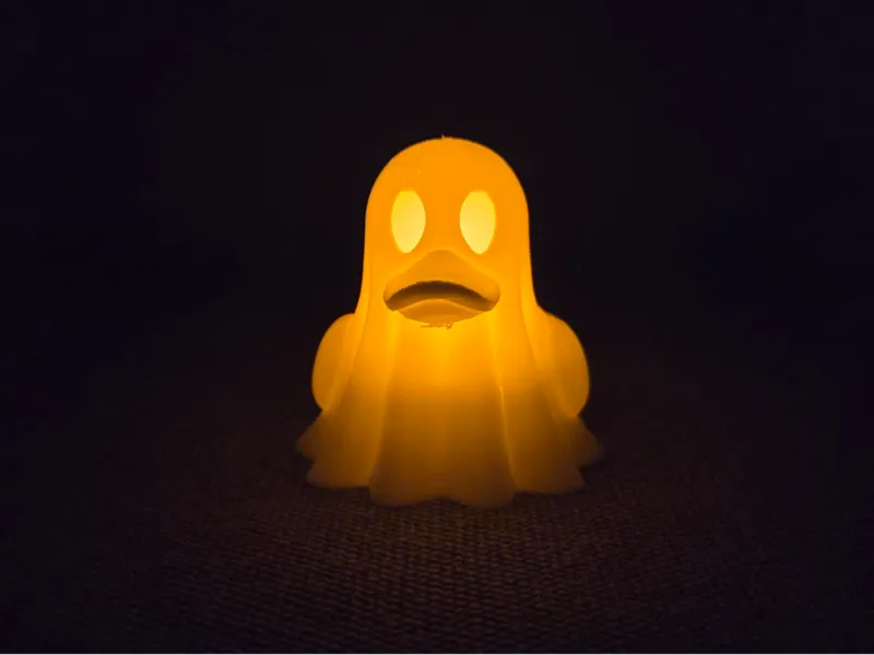 Tea light Ghost duck