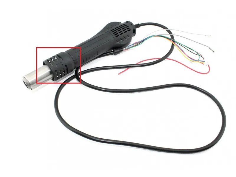 Hot Air Fan Case for 852D+ Rework Station